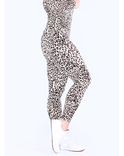 Beige cheetah super soft leggings