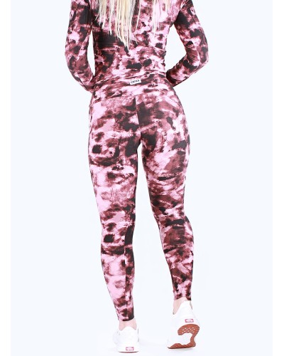 Pink Tie dye Legging