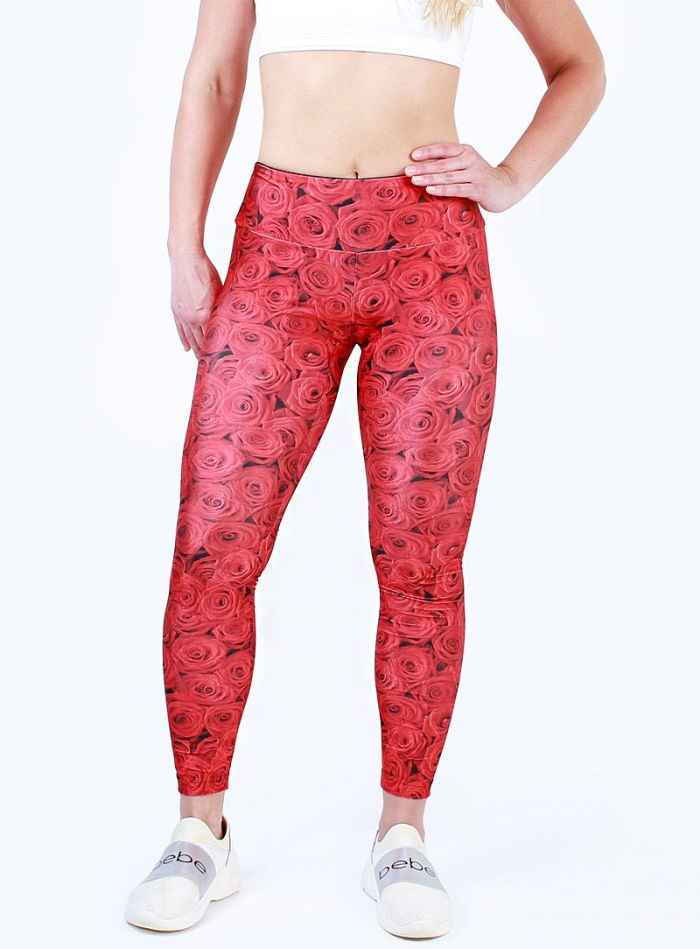 Red Rose Legging