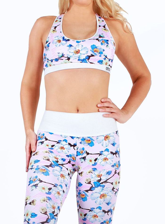 Cherry Blossom Sports bra
