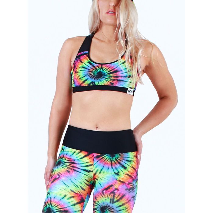 Desert tie dye Sports Bra