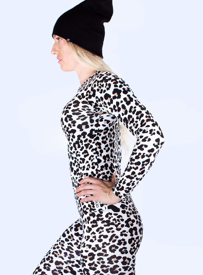 Wild Snow Leopard Top