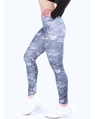 Grey Camouflage Legging