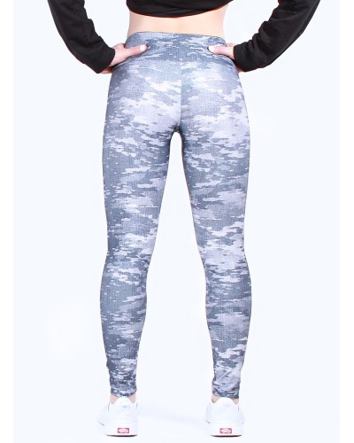 Grey Camouflage Legging