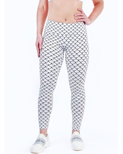 White Mermaid Legging