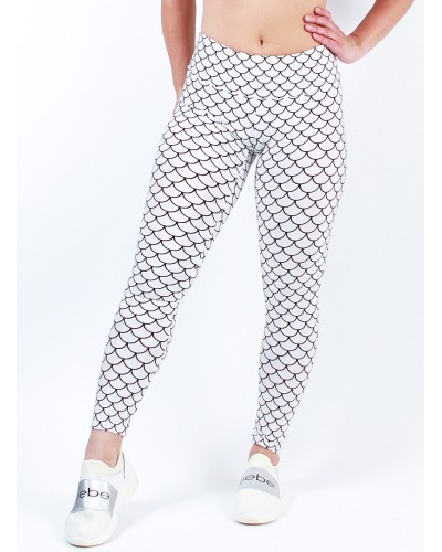 White Mermaid Legging