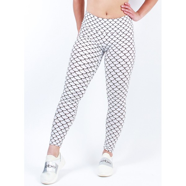 White Mermaid Legging