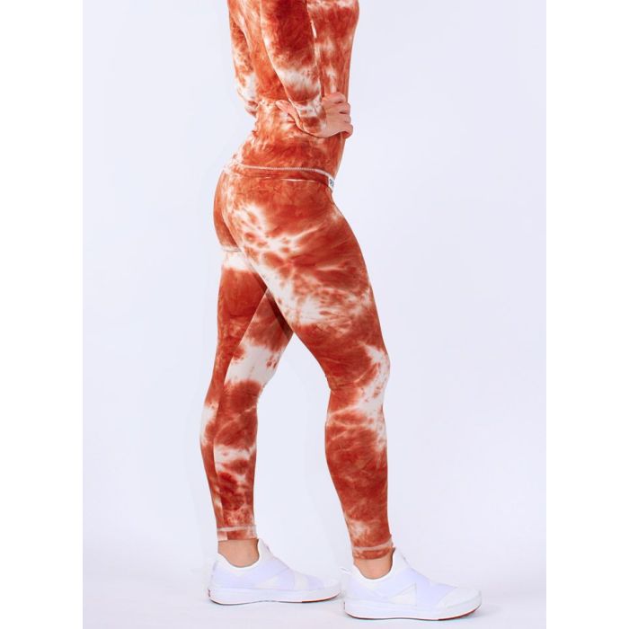Orange Cream Tie Dye dream Leggings