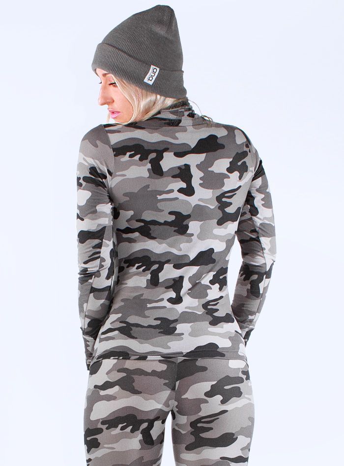Arctic Ash Camouflage Top